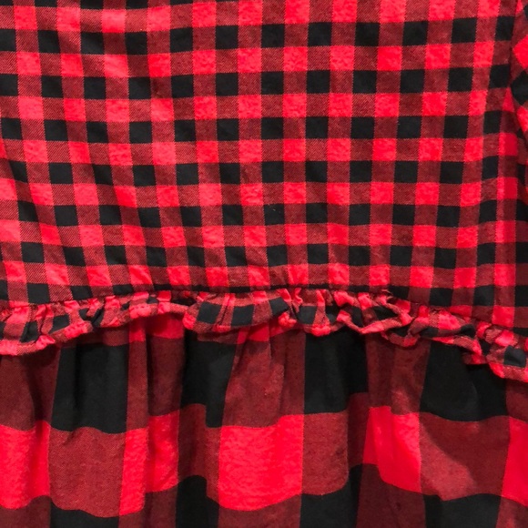 ❤️GAP Size 4 Buffalo Plaid Dress - Picture 2 of 5